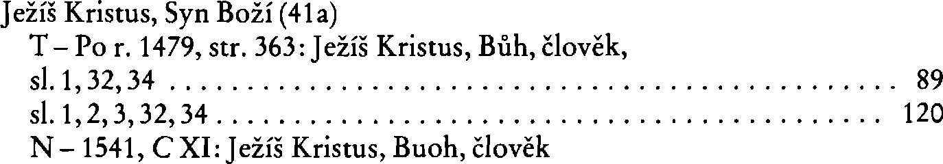 Informace o písni 41a: Ježíš Kristus, Syn Boží
