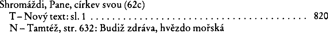 Informace o písni 62c: Shromáždi, Pane, církev svou