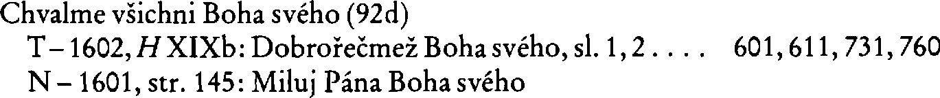 Informace o písni 92d: Chvalme všichni Boha svého