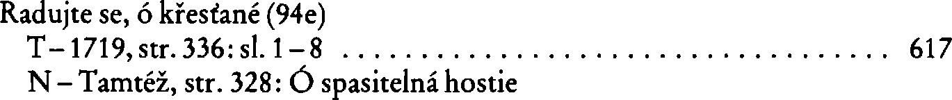 Informace o písni 94e: Radujte se, ó křesťané