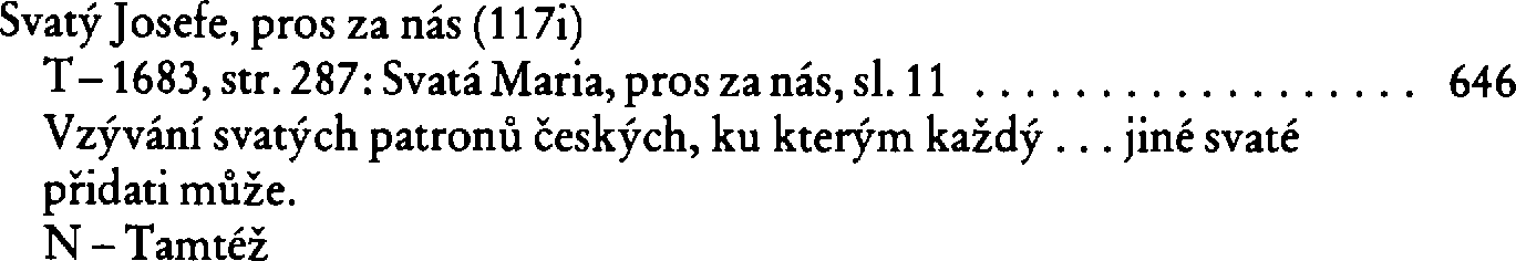 Informace o písni 117i: Svatý Josefe, pros za nás