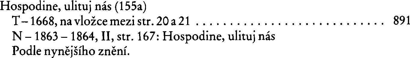 Informace o písni 155a: Hospodine, ulituj nás